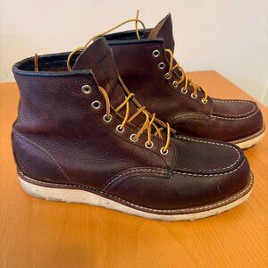 Red Wing 8138 Classic Mock Men's 6-Inch Boot in Briar Oil Slick Leather Size 10